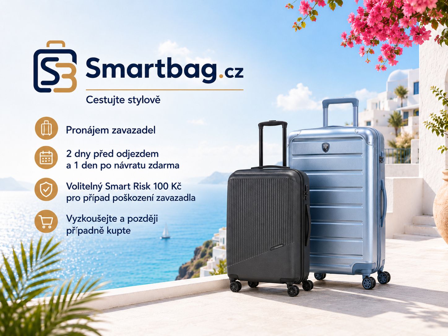 Smartbag.cz – pronájem cestovních kufrů